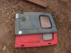 2 x Rear doors for Morris Minor van