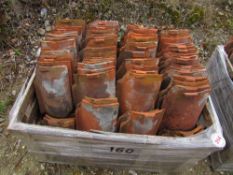 160 x Norfolk red pantiles. VAT on this lot.