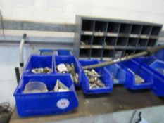 Quantity of hydraulic pipes and fittings