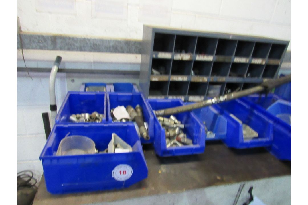 Quantity of hydraulic pipes and fittings - Image 1 of 3