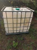 IBC. Stored near Badingham, Suffolk.