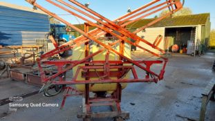 12m mounted sprayer. Stored near Eye, Suffolk.