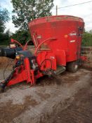 Khun feeder 13 cubic meter capacity.