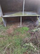 Cattle water tank galvanised 6ft long x 2 ft wide x 2 ft deep. Stored near Badingham, Suffolk.