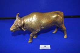 Coalport Gilded Figure of a Buffalo No.195