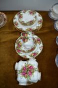 Royal Albert Old Country Roses Part Tea Set 31pcs