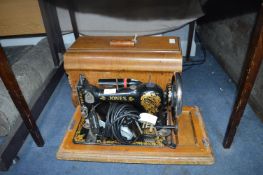 Vintage Jones Electric Sewing Machine