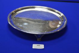 Hallmarked Sterling Silver Salver ~520g