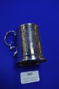 Miniature Hallmarked Sterling Silver Tankard ~72.3g