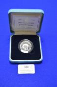 UK Silver Proof £2 Piedfort 50th Anniversary of the United Nations