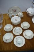 Royal Copenhagen Frijsenborg Floral Part Tea Service 22pcs