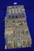 Nine Complete Sets of Cigarette Cards Including Pre WWI