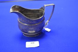 Hallmarked Sterling Silver Cream Jug - Chester 1905, ~137g