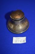 Hallmarked Sterling Silver Inkwell