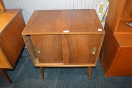 Retro Teak Record Cabinet