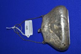 Hallmarked Sterling Silver Purse