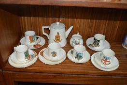 W.H. Goss Crested Tea Set 19pcs