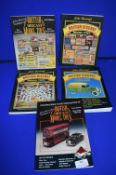 Five John Ramsay Diecast Vehicle Catalogues