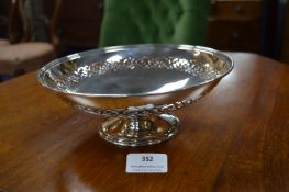 Hallmarked Sterling Silver Fruit Bowl ~303.5g