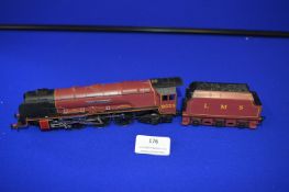 Hornby Duchess of Sutherland 6233 Loco plus Tender LMS Maroon