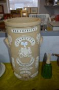 Victorian Salt Glazed Water Filter and a Plant Funnel