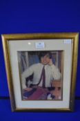 Framed & Signed Photograph of George Best
