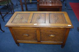 1930's Oak Blanket Box