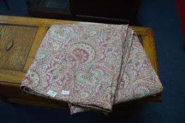 Small Victorian Paisley Bed Cover
