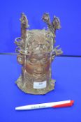 Benin Yoruba Bronze Head
