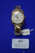 Avia Ladies 9k Gold Wristwatch with 15 Jewels ~35g gross (working condition)