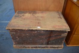 Victorian Pine Blanket Box