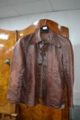 Vintage Leather Jacket by Jacques Esterel of Paris