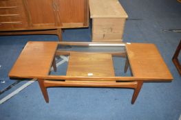 G-Plan Teak Glass Topped Coffee Table