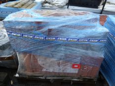 *Pallet of Curved Terracotta Ridge Tiles