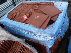 *Pallet of Terracotta Roof Tiles