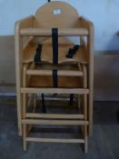 *2 Wooden Highchairs