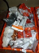 *Box Containing a Quantity of Assorted Plumbing In