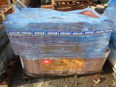 *Pallet of Natural Clay Curved Roof Ridge Tiles