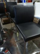 *Three Upholstered Gas Lift Chairs