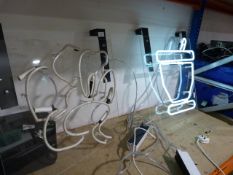 *Two Neon Signs (one damaged)