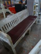 *Shabby Chic Pine & Ply Bench 2m long