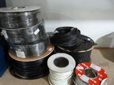 *Mixed Lot of Cable Including Coaxial and Alarm