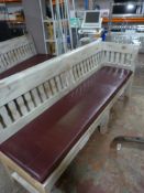 *Shabby Chic Pine & Ply Bench 2m long