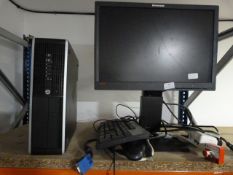 *Lenovo Monitor, Keyboard & Mouse with HP Tower