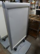 *Mobile Spring Loaded Advertising Board