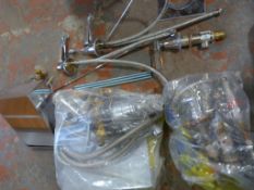 Chrome Shower Fittings and Taps