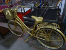 *Gold Coloured Display Bike