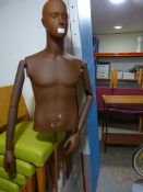 8male Mannequin Torso on Stand