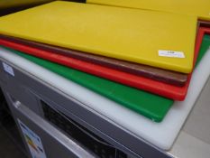 * 5 x chopping boads colour coded