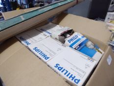 * assorted light bulbs and floresent tubes